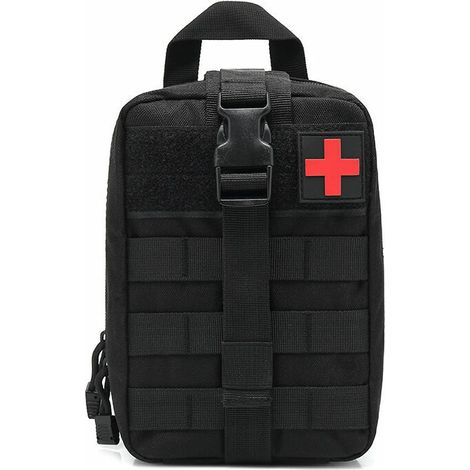 Erste-Hilfe-Set, Survival-Kit, Erste-Hilfe-Tasche, Notfall-Medizintasche für den Arbeitsplatz, Camping (leer), (1/4)