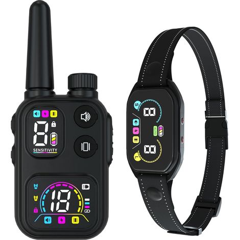 3 en 1 Collier de Dressage, Collier Anti Aboiement, Collier LED (1/5)
