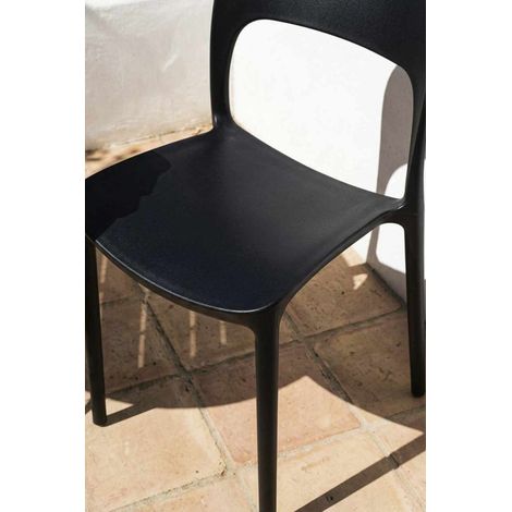 Sillas Jardín - Silla Inis - Negro (1/5)