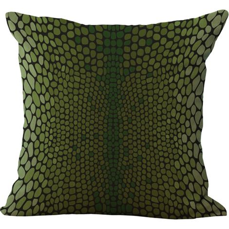 Housse De Coussin - Motif Animalier - Coton Et Lin - Salon Chambre Voiture - 45x45cm (1/2)