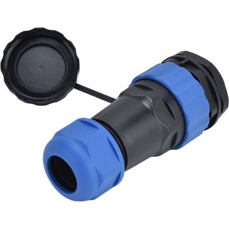 Connecteur étanche avec contre-écrou IP68, connecteur d'alimentation aéronautique 380 V 10 A pour câbles et fils, broche SP289 (1/5)