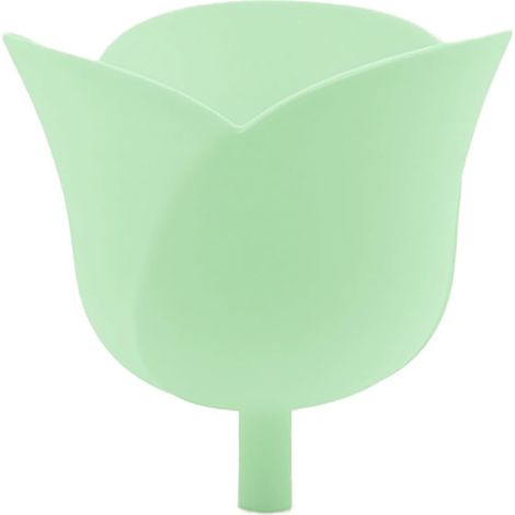 CCYKXA10pcs vertEntonnoir de cuisine,entonnoir en forme de fleur en silicone,accessoires de gadgets de cuisine pour bocaux,bouteille de transfert de liquide (1/5)