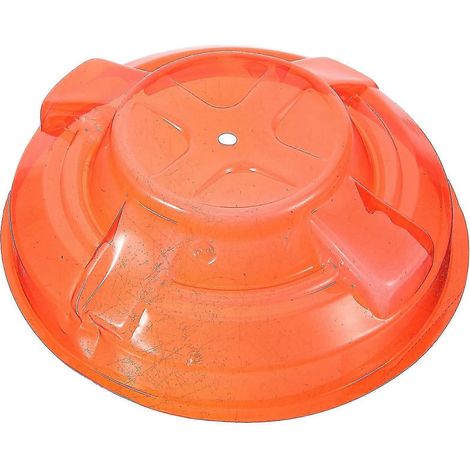 Filiyano-Couvercle de détecteur de fumée, couvercle en plastique pour alarme incendie, idéal pour la cuisine et la pâtisserie - 10,5 x 10,5 cm, rouge (1/2)