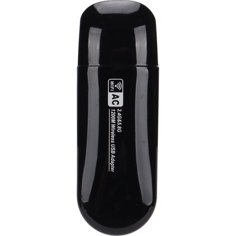 ZAPO W50S 1200M WLAN-USB-3.0-Karte, Dualband 2,4 GHz/5,8 GHz, kompatibel mit Android, Linux und Windows (1/5)