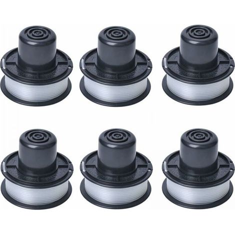 Bobina di filo compatibile con Auftipp Tagliaerba automatico GL250 / GL310 / GL360 / GL360SB con 6m di filo, confezione da 6 (1/5)