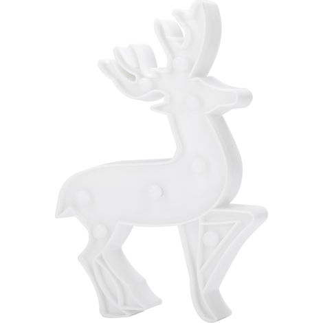 Niedliche 3D-LED-Nachtlampe mit Elchmotiv für Weihnachten – das perfekte Geschenk für Zuhause (1/5)