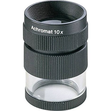 Eschenbach 115410 Loupe graduée Grossissement: 10 x Lentille: (Ø) 23 mm (1/4)