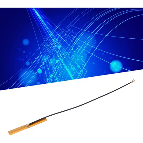 NZ-2.4G-FPC-007 Antenne souple intégrée FPC 2,4 GHz, module Wi-Fi/Bluetooth, antenne compacte à diaphragme souple FPC, interface IPEX (1/5)