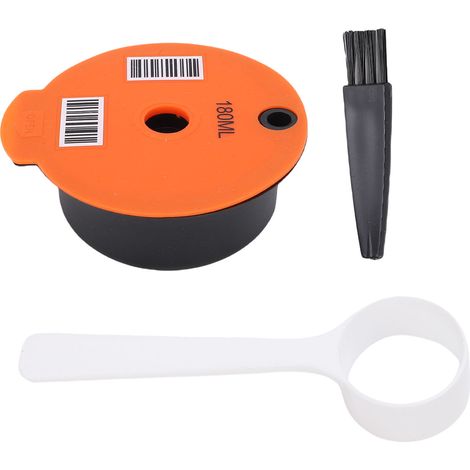 Capsula Caffè Riutilizzabile 180ml – Filtro Integrato, Tenuta Stagna – PP e Silicone Qualità Alimentare – Design Elegante – Ideale per Casa e Ufficio (1/5)