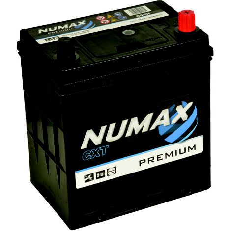 Numax – Batterie de démarrage 54H 12V 35Ah – Courant de démarrage 300A – Performance fiable pour véhicules exigeants (1/2)
