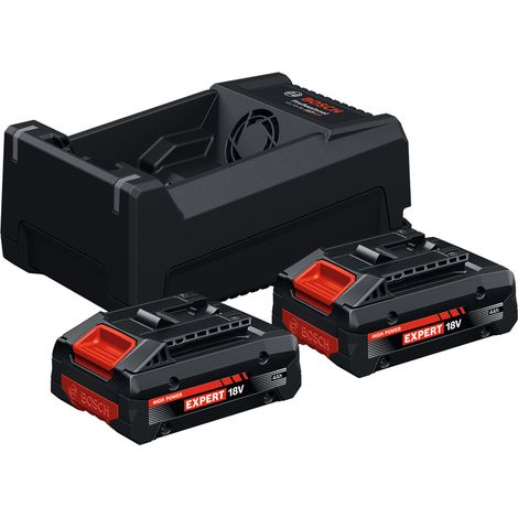 Bosch PRO 18v Starter Set 2x EXBA18V-40 + GAL 12V/18V-80 Carton box 1600A0373L (1/5)
