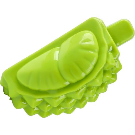 Kauspielzeug für Hunde mit erfrischendem Eis im Sommer – Kühlaccessoire zum Befüllen mit Wasser und Einfrieren, lindert Hitze (Modell Grüne Durian, 1 Stück)-lsw (1/2)
