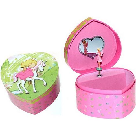 Coffret à bijoux en bois Simply for Kids avec musique et princesse à cheval