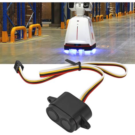 PWM-Pulsweiten-Ultraschalltelemetriemodul A22, Hindernisvermeidungssensor für AGV-Roboter mit minimalem Totwinkel, 3,3 V-12 V. (1/5)