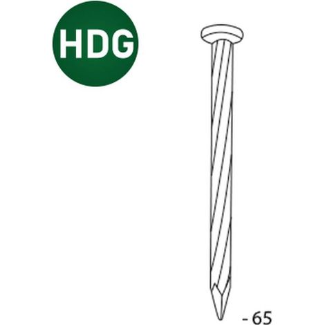 4 000 Pointes en Rouleaux 16° Liaison Sheet (Coil) - Acier Hdg - S 2.5x65 mm - D-Work (1/5)