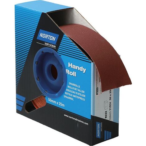 Rodillo abrasivo R222 50mmx25m P220