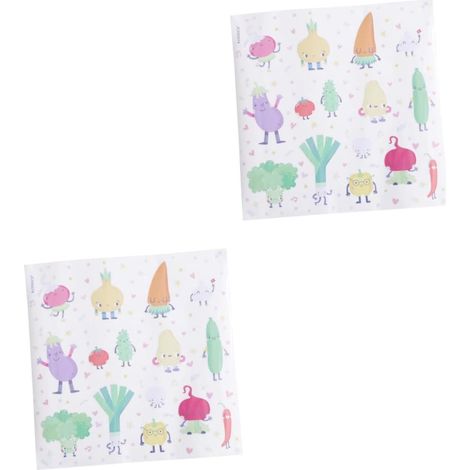 Lot De 2 Autocollants Pour Réfrigérateur Autocollants Pour Ongles Pour Enfants Pour Ordinateur Portable Pour Réfrigérateur Autocollant (1/5)