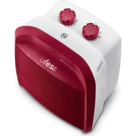 Calefactor UFESA PERSEI RED 2000W, 3 niveles de po (1/2)