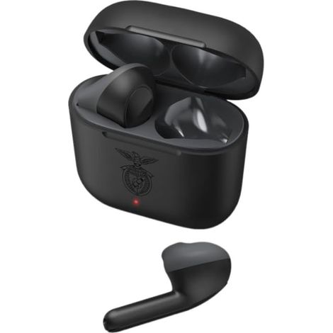 Hama Freedom Light Benfica Cuffie Bluetooth® senza fili (True Wireless, TWS, controllo vocale, con custodia di ricarica) Nero