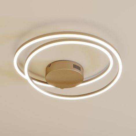 [GEBRAUCHT] Lindby Davian Led Deckenlampe Deckenlampe Lampe Leuchte Dimmbar Nickel589 B-Ware