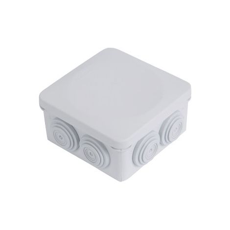 Boîte de dérivation étanche 80 x 80 x 42 mm – Indice de protection IP55 – Résistance aux chocs IK07 – Température de travail -25°C à +40°C – BLM (1/4)