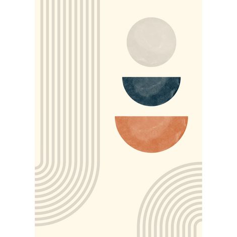 Papier peint panoramique - Boho - 180 cm x 255 cm (1/2)