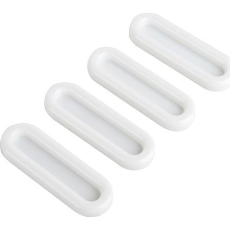 Lot de 4 poignées adhésives instantanées pour fenêtres, portes de placards et tiroirs, idéales pour un usage quotidien à la maison. (1/5)