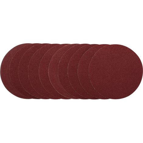 Sanding Discs, 200mm, 40 Grit (Pack of 10) (10229) (1/2)