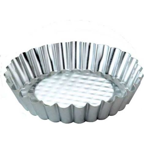 Molde para tartaleta, 4 piezas, diámetro 10 cm, Ottinetti