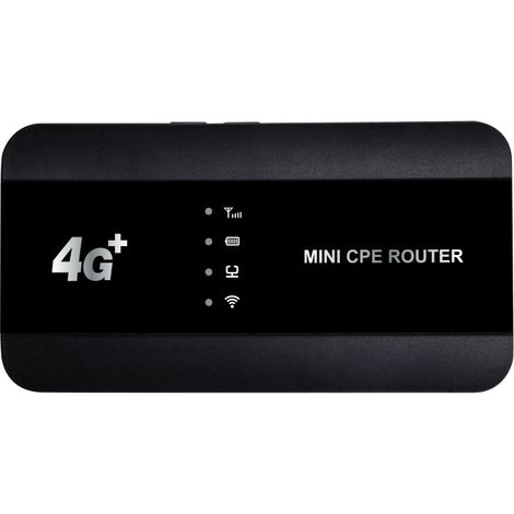 4G Portable Router with LTE SIM Card, Car-Mounted WiFi, Wi-Fi Port -- M10-EW Eurasian Edition with Ethernet Port (1/2)