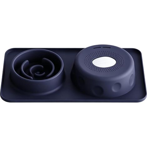 Gamelle À Lécher pour Chien avec Balle Assiette Anti-Étouffement en Bol Anti-Glouton 500 ml Pour Chien Pour Lécher Et Manger Liquides, , Yaourt Et Nourriture (1/5)