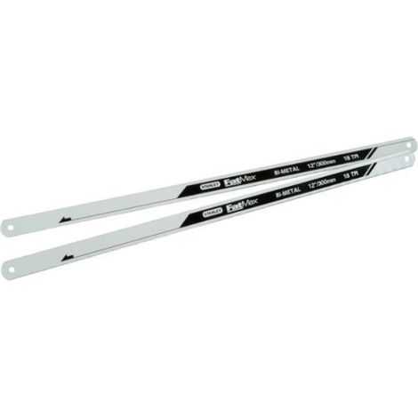STANLEY FMHT0-20196 FATMAX LOT DE 2 LAMES POUR SCIE À MÉTAUX 300 MM