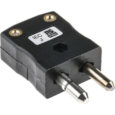 Connecteur Standard pour Thermocouple de type J ( Prix pour 1 ) (1/3)