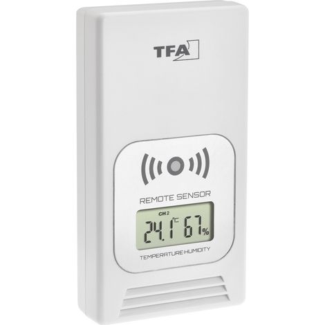 TFA Dostmann 30.3241.02  Thermo-/Hygrosensor  Funk 433 MHz