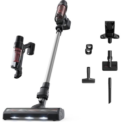 Rowenta X-Pert 7.60 RH6A71 Aspirapolvere a Bastone 2in1 Senza Sacchetto Rosso 45min (1/5)