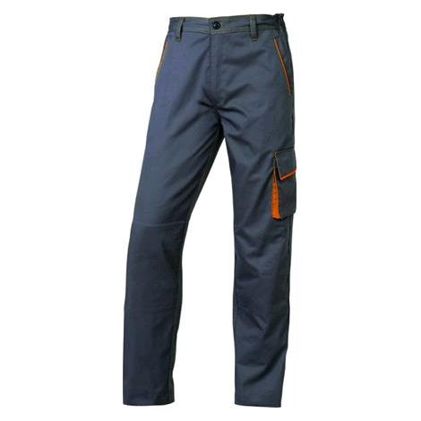 Pantaloni Deltaplus Panostyle M6Pan Grey/Orange Tg. Xl Con Tasche