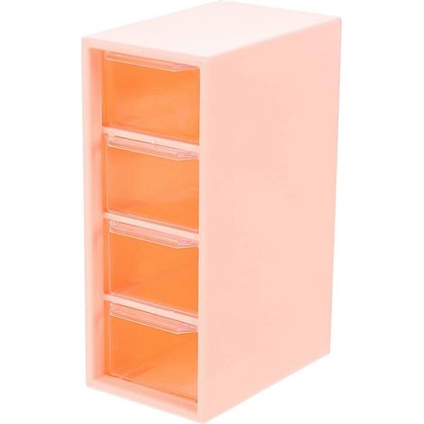 Boîte de rangement à bijoux à tiroir avec compartiments multiples (1/5)