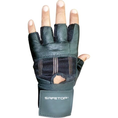Guantes textiles tipo muñequera SAFETOP antivibración