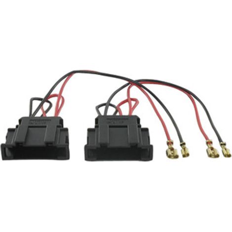 2 Cables adaptateurs haut-parleur compatible avec VW Seat Caliber RASC6024
