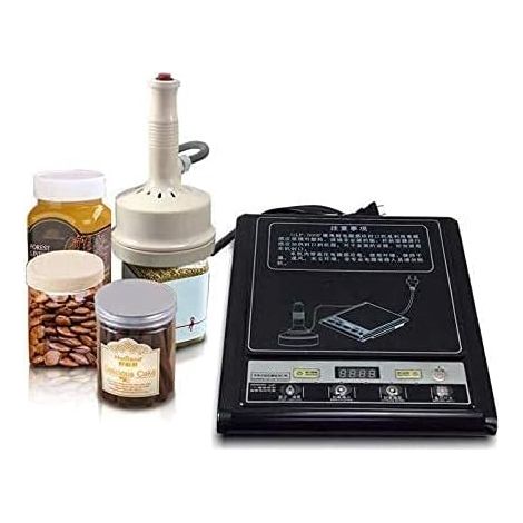Bottle sealer, cap, 220V, manual induction sealing machine, 1200W max, 20-100mm (1/5)