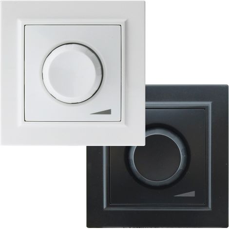 IluminaShop - Potentiometre Dimmable Blanc 40600W Triac Cadre Inclus IP20 Serie wLine