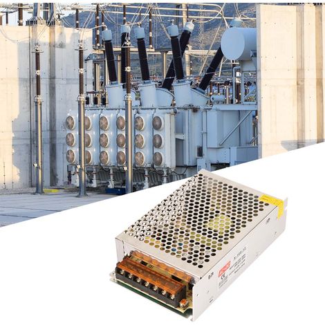 Gleichstrom-Netzteilplatine, LED-Anzeigeschalter, Netzteilsteuerung, Transformator (12V 8,5A 100W) (1/5)
