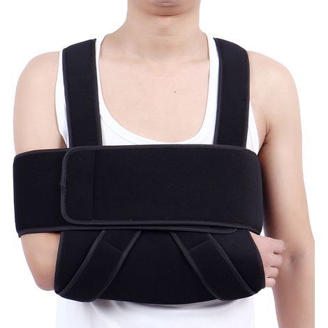 Bufandas fijas para hombros y brazos, y bufandas cómodas y ajustables para brazos, manos y codos. (1/5)