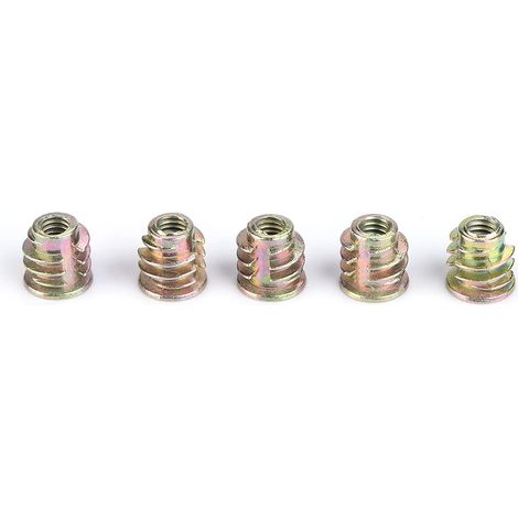 Écrous hexagonaux en alliage de zinc, 50 ou 100 pièces, haute (1/5)