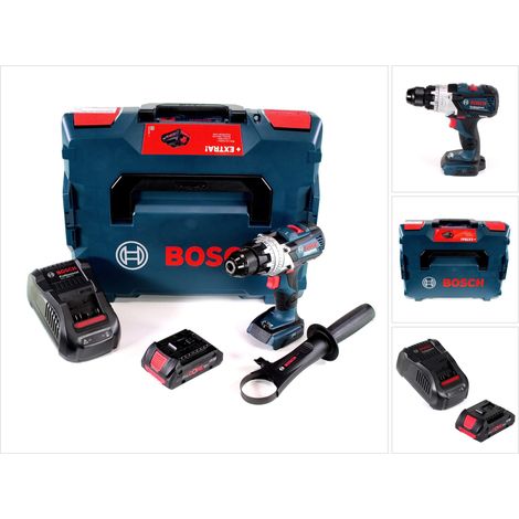 Bosch GSR 18V-110 C Akku Bohrschrauber 18V 110Nm Brushless + 1x ProCore Akku 4,0Ah + Ladegerät + L-Boxx