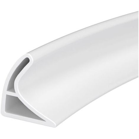 Bande étanche en silicone pour évier et douche – Autocollante, pliable, 60 cm – Résistante à la chaleur et à l'usure – Pour surfaces lisses (1/5)