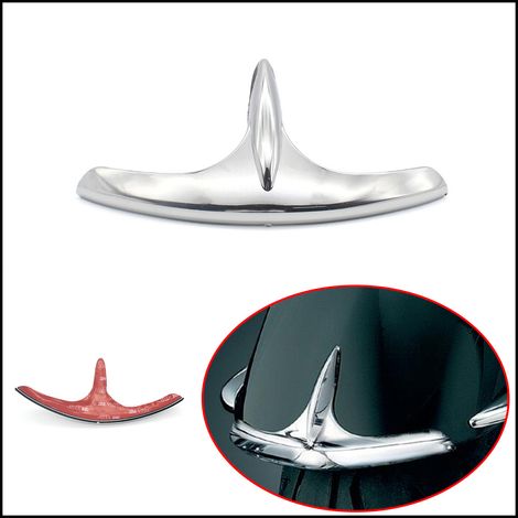 Suitable for Honda Gold Wing GL1800, 2001-2017, modification of the fairing and front fender decoration by electroplating.