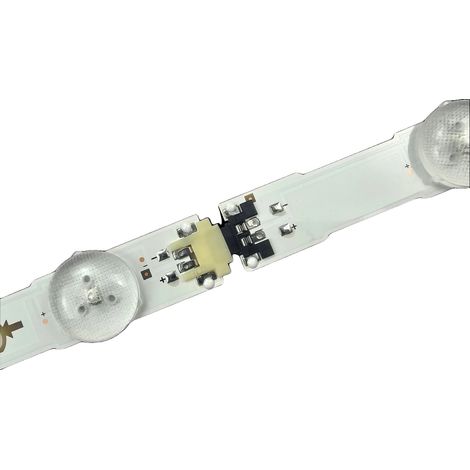 LED-Hintergrundbeleuchtungsstreifen, Länge 1128 mm, Material Aluminium, Anzahl der LED-Perlen 14, Spannung jeder LED-Lampe 3 V, Paket enthält 12 Stück (1/5)