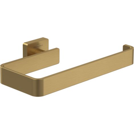 Ventajas del producto: Diseño moderno: el toallero rectangular de Villeroy y Boch Elements - El llamativo oro cepillado presenta un diseño contemporáneo que encaja perfectamente en decoraciones modern (1/3)