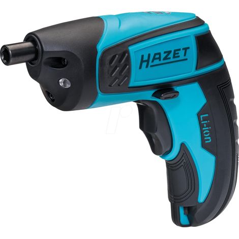 Hazet 9230B-1 mini atornillador inalámbrico compacto azul/negro
